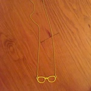 Neon yellow necklace